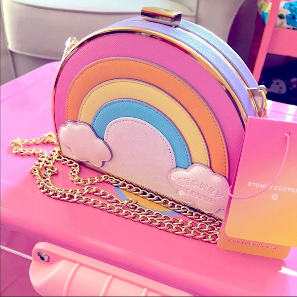 Stoney Clover Lane Rainbow Purse